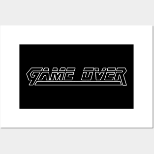 GAME OVER Posters and Art